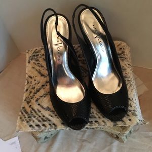 Vince Camuto snake skin heels